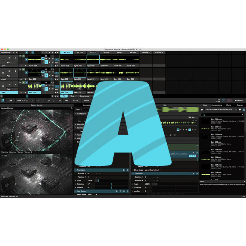 Resolume Arena 7（2023）Alley Wire レゾリューム アリーナ