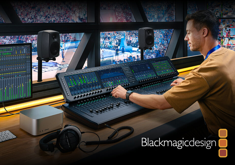 AE-202606-Blackmagic Design Fairlight Live Audio Panel.jpg