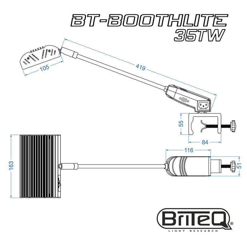 Briteq BT-BOOTHLITE 35TW B05196 - 7