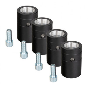 Contestage BT-TRUSS QUAT 29 - BOX Coupler Set FEMALE BLK B07002