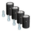 Contestage BT-TRUSS QUAT 29 - BOX Coupler Set FEMALE BLK B07002