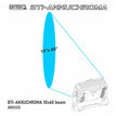 Briteq BTI-AKKUCHROMA - 10x60 BEAM B05222 - 2