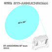 Briteq BTI-AKKUCHROMA - 80° BEAM B05223 - 2