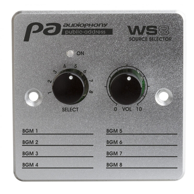 Audiophony PA WS8 H10979