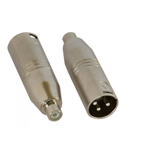 Hilec Adapter RCAf/XLRm  B01321