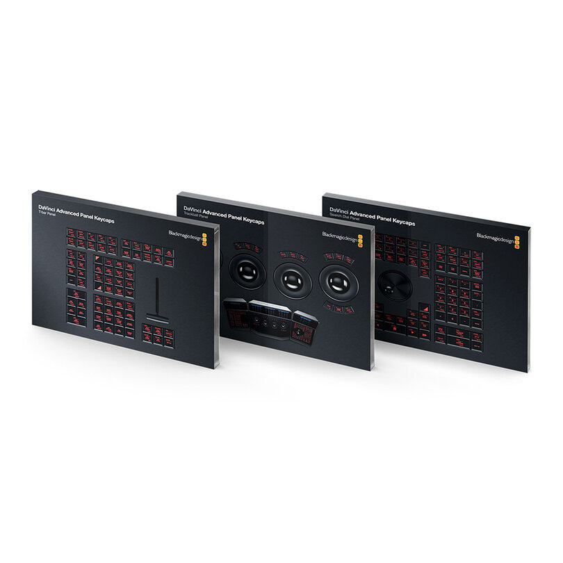 Blackmagic Design DaVinci Advanced Panel Keycaps v2A DV/KEY/AD/CAPSET/VEET