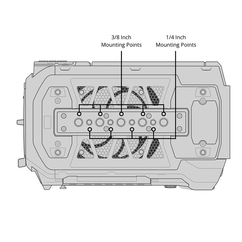 Blackmagic Design Blackmagic URSA Cine 12K LF Body CINEURSAA12KLFBODY - 7