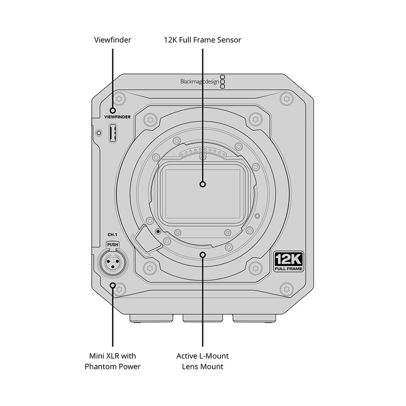 Blackmagic Design Blackmagic PYXIS 12K CINECAMCPYXM12LFL - 3