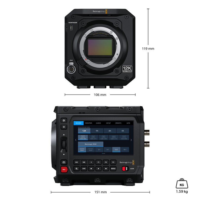 Blackmagic Design Blackmagic PYXIS 12K CINECAMCPYXM12LFL - 7