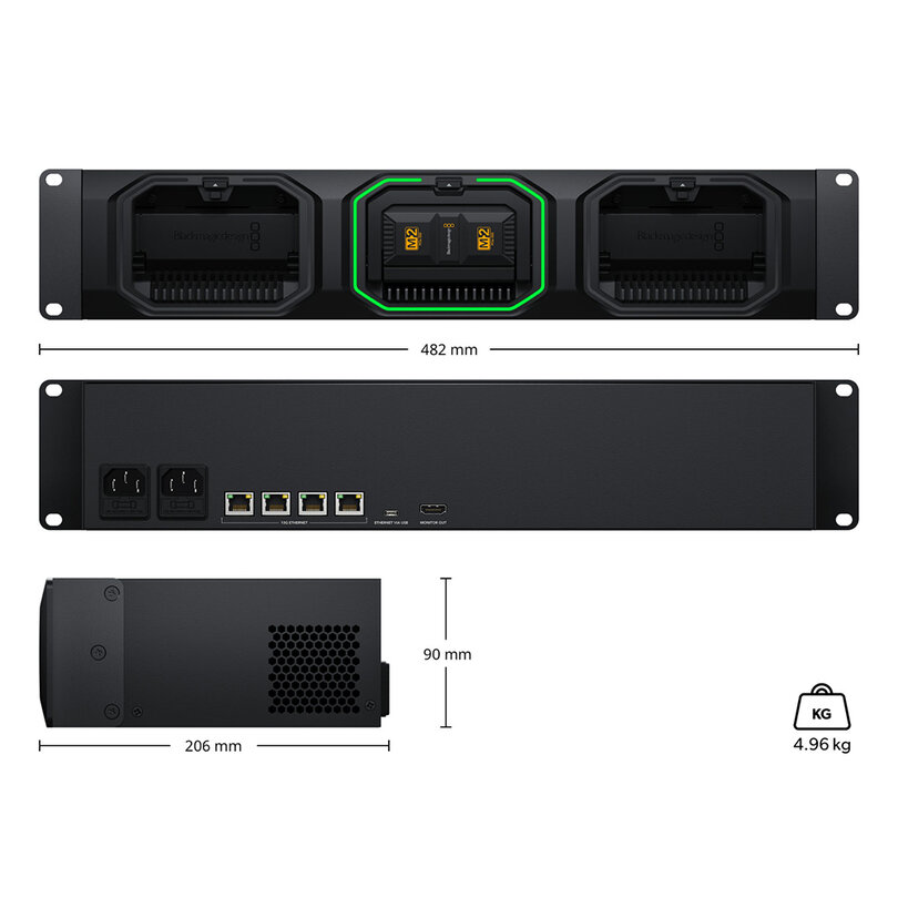 Blackmagic Design Blackmagic Media Dock DWCLDB/DOCNMD03 - 4