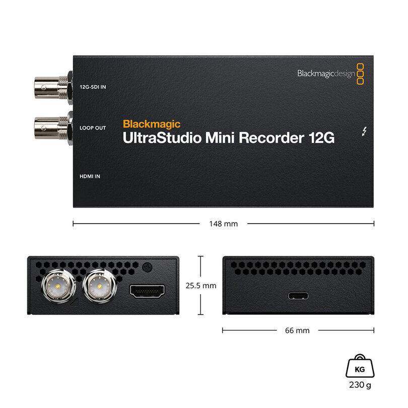 Blackmagic Design UltraStudio Mini Recorder 12G BDLKULSDZMINREC12G - 5