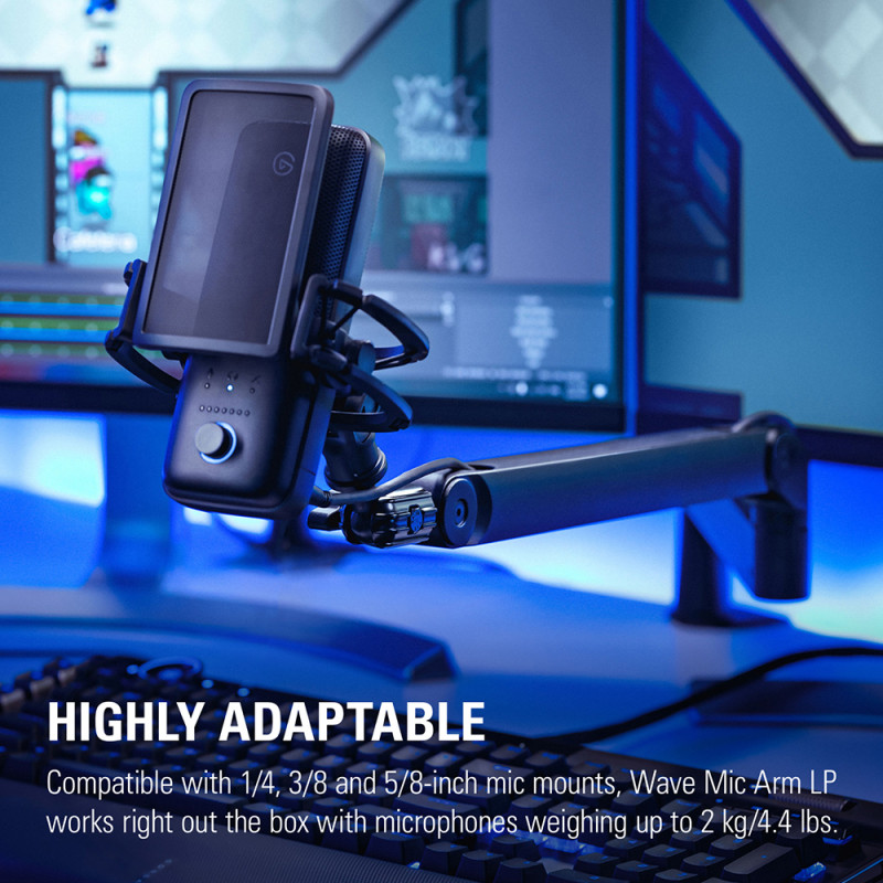 Wave Mic Arm Low Profile