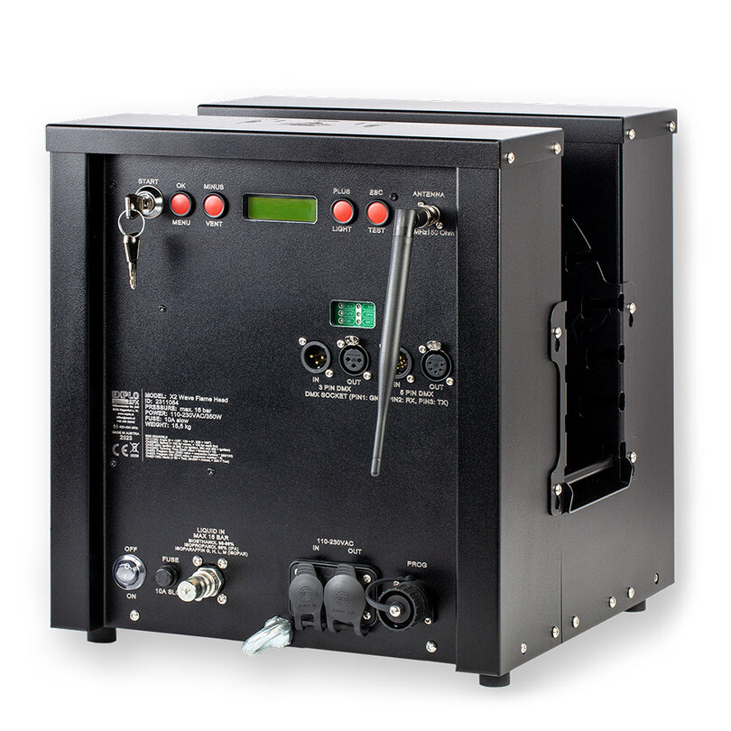 Explo X2 Wave Flame Head X2-HEAD