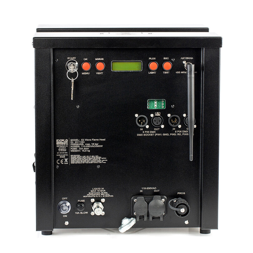 Explo X2 Wave Flame Head X2-HEAD - 1