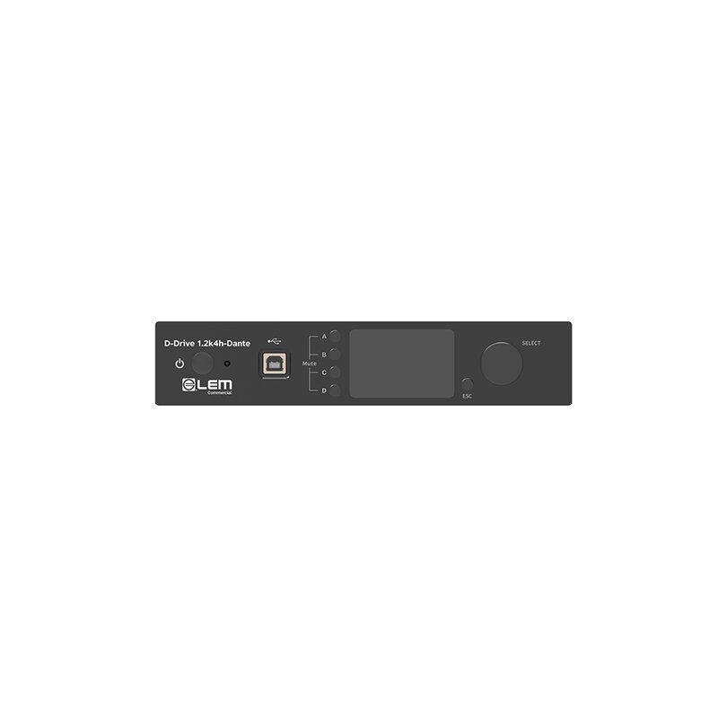 LEM Commercial D-Drive 1.2k4h-Dante D-DRIVE 1.2K4H-DANTE