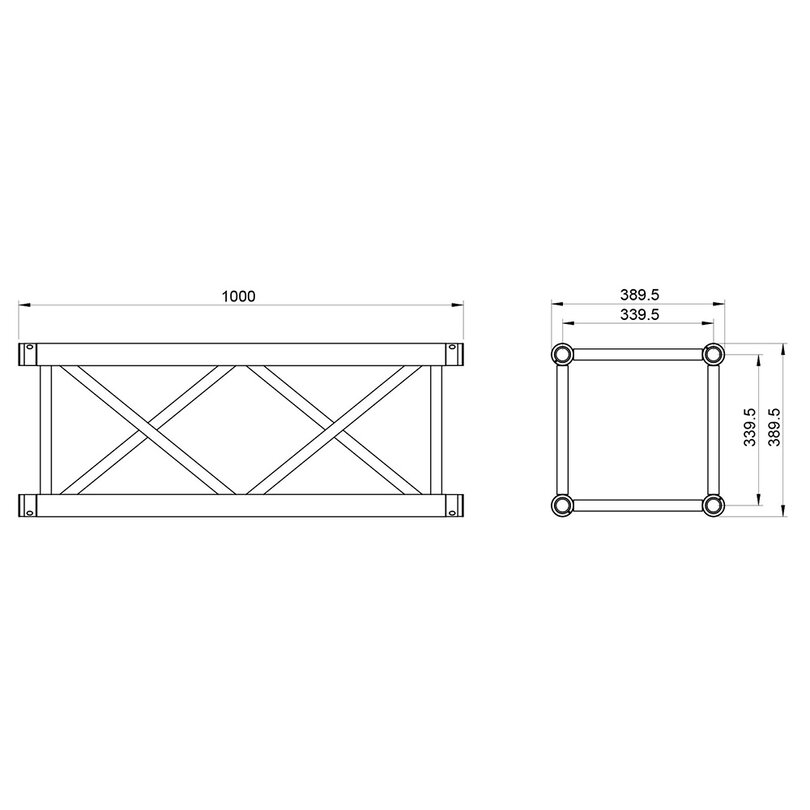 Contestage QUATRO39-100 blk H11897 - 1