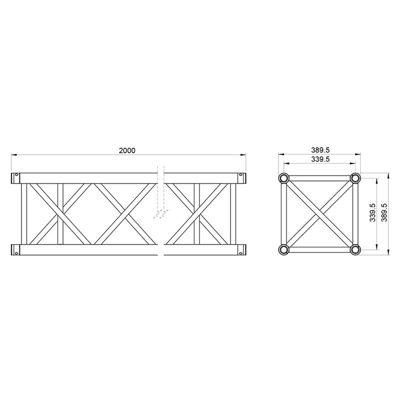 Contestage QUATRO39-200 blk H11898 - 1