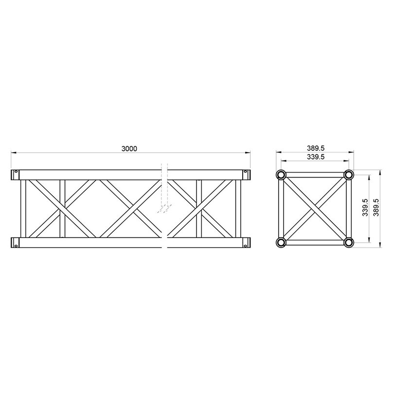 Contestage QUATRO39-300 blk H11899 - 1