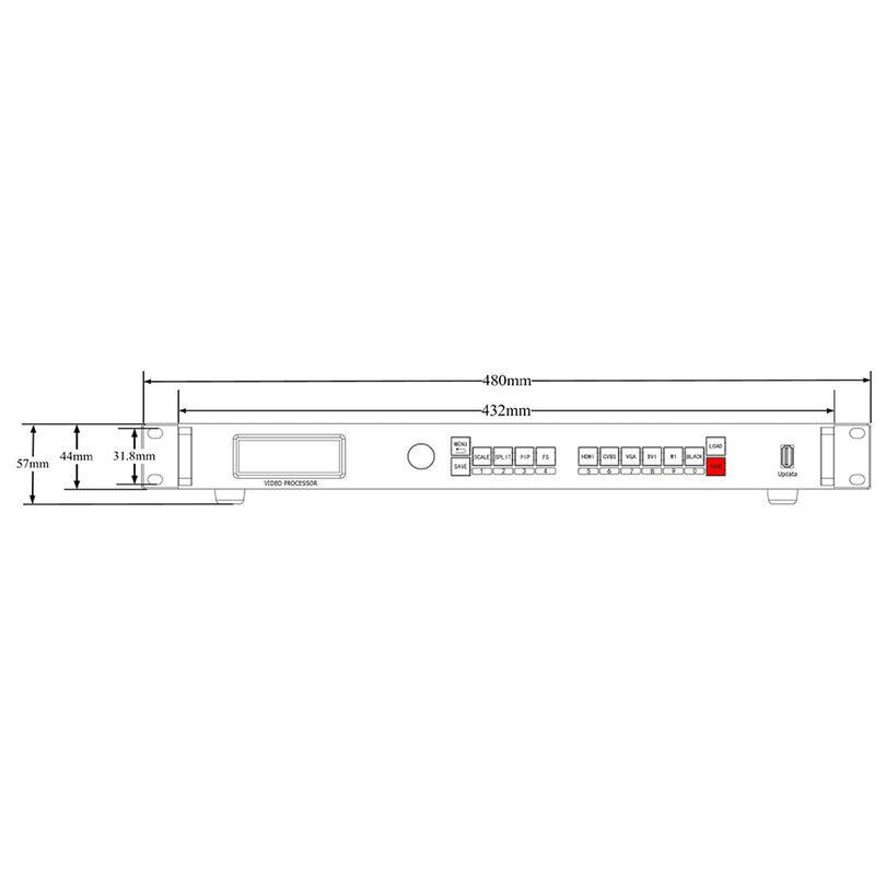 EGO Display Seamless Professional Scaler and Switcher L1-S - 3