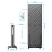 EGO Display P1.86 n°2 Foldable Pixel Totem - Indoor in flight  TOTEM01-P1.86I-C2 - 4