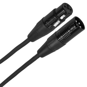Plugger Female XLR 3p - male XLR 3p DMX cable, 6 m PLUCABDXF3XM36M00TOU