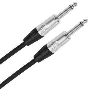Plugger Male mono jack - male mono jack cable, 1.5 m PLUCABSJMMJMM1M50TOU