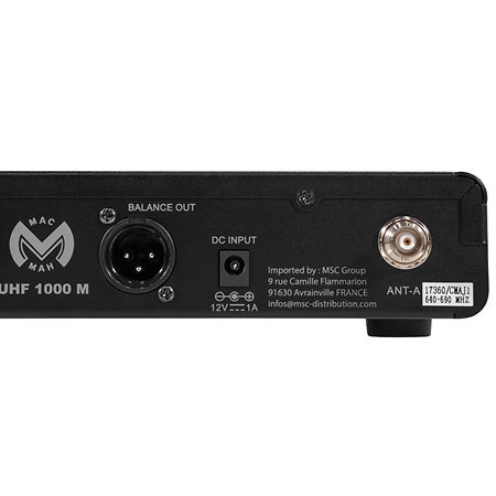 Mac Mah UHF 1000 M MACUHF1000M - 7