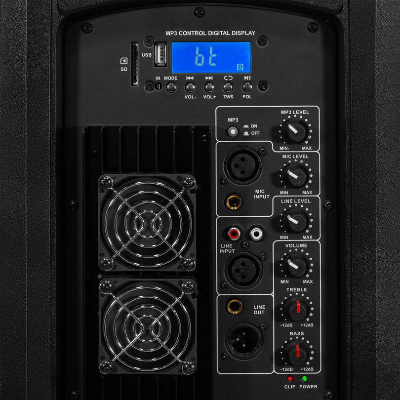 BoomTone DJ BS215A LED BOOBS215ALED - 4