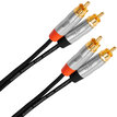 Plugger Stereo cable, male RCA - male RCA 1,50m  PLUCABBRM0RM01M50TOU