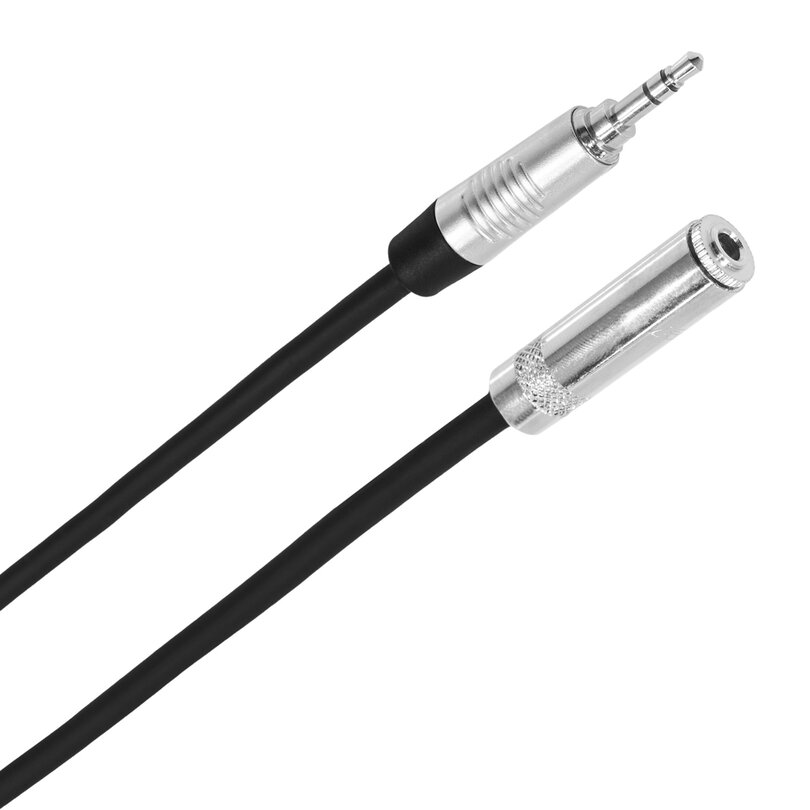 Plugger Stereo mini jack female - stereo mini jack male PLUCABSMFSMMS6M00TOU
