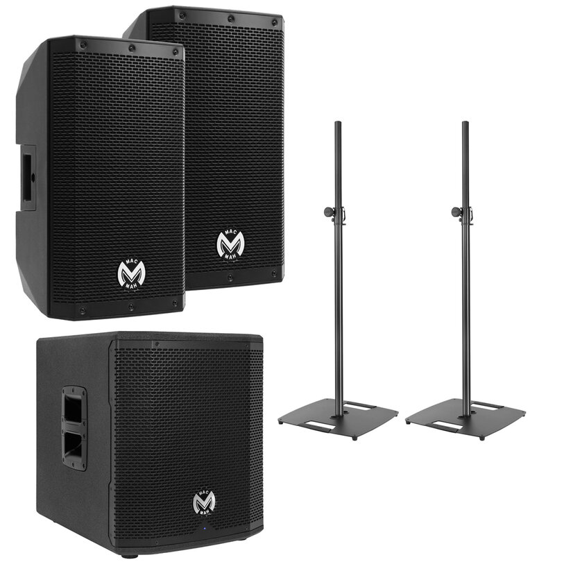 Mac Mah Pack AS 110 (la paire) + AS 812 Sub + Plugger ST18 MACAS110PACK7