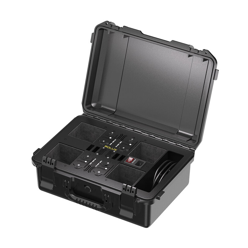 Rolux Quad PD GaN Power Case (260W) POWERHUB1 - 1