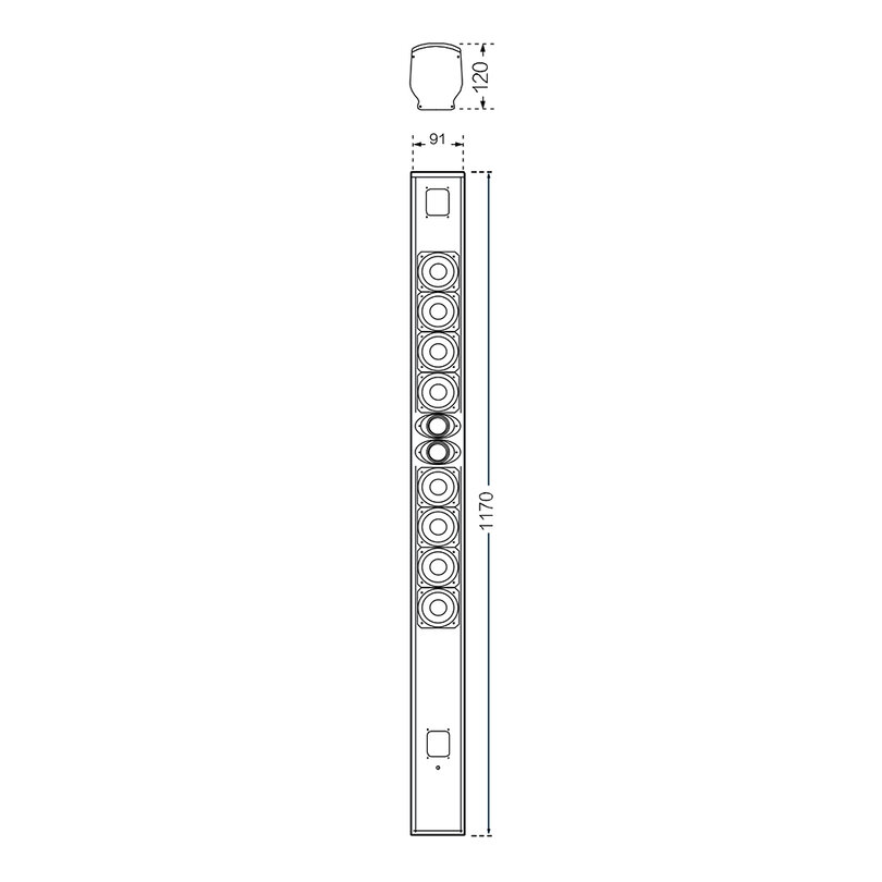 Segon Professional Audio JS-CO60BL 02711 - 2