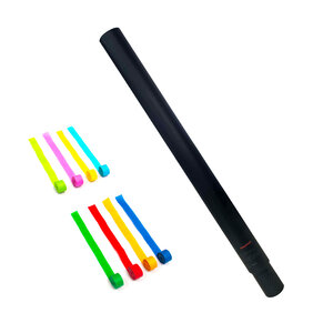 SHOWVEN easyFetti cannon multicolour streamer 1.5cm*10m EFC80X50S10MX1.5MC