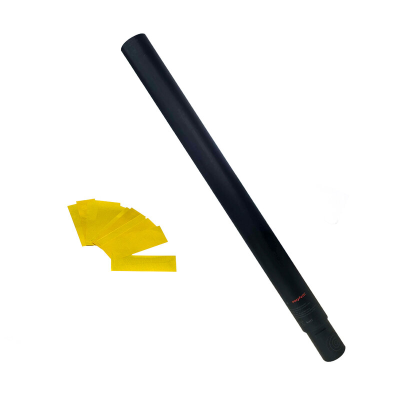 SHOWVEN easyFetti cannon metallic gold confetti 55*17mm EFC80X50R55X17MG