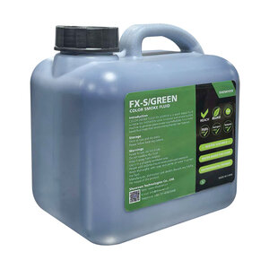 SHOWVEN FX-S/GREEN-color smoke fluid 3lx4 FX-S/GREEN