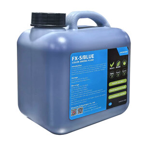 SHOWVEN FX-S/BLUE-color smoke fluid 3lx4 FX-S/BLUE