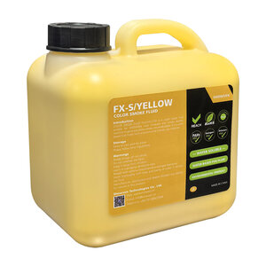 SHOWVEN FX-S/YELLOW-color smoke fluid 3lx4 FX-S/YELLOW