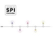 Twinkly PRO S14 Bulb Strings 50 RGB LED - black TW-SPI-S14-CL-50-STP- - 1