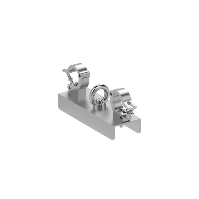 TRABES Suspension bracket, section 25, complete with clam TS25