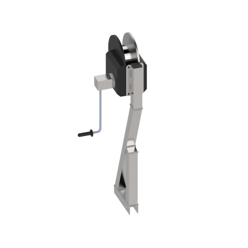 TRABES T40Q W	Kit argano AL-KO manuale 1150 kg con staffa T40Q W