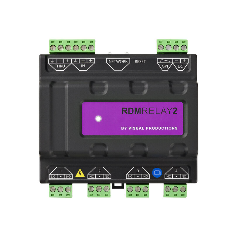 Visual Productions RdmRelay2 RDMRELAY2 - 1
