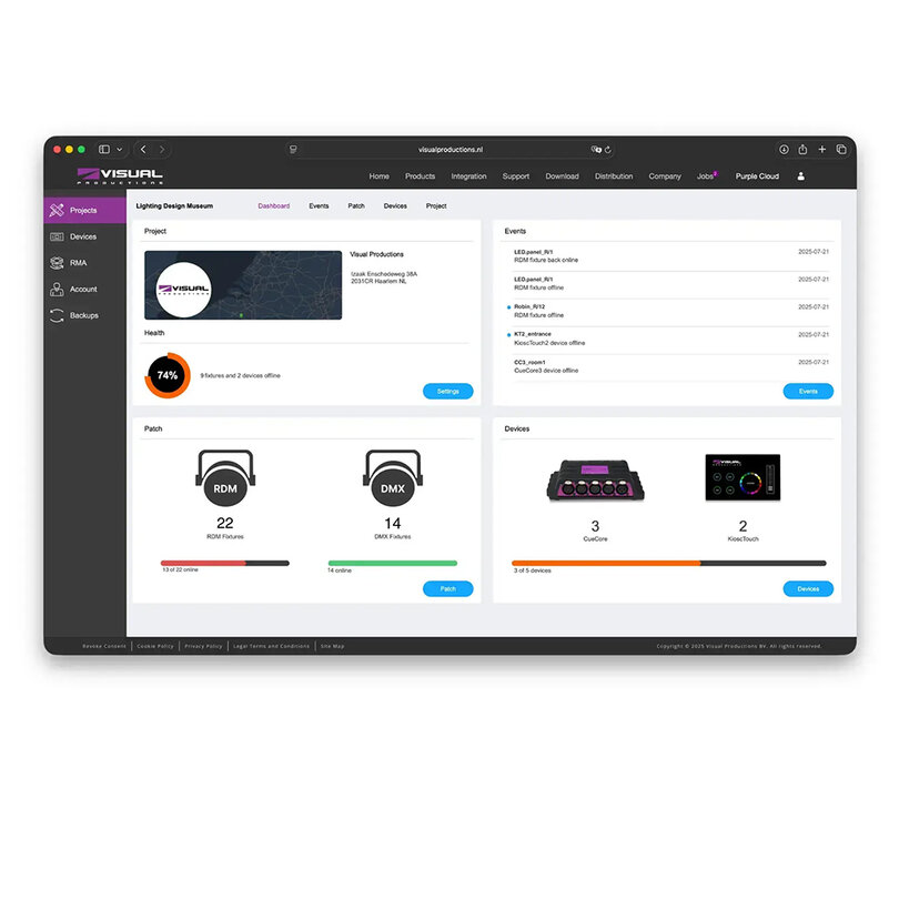 Visual Productions Purple Cloud Custom PURPLE CLOUD CUSTOM - 2