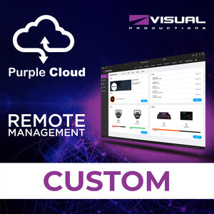 Visual Productions Purple Cloud Custom PURPLE CLOUD CUSTOM