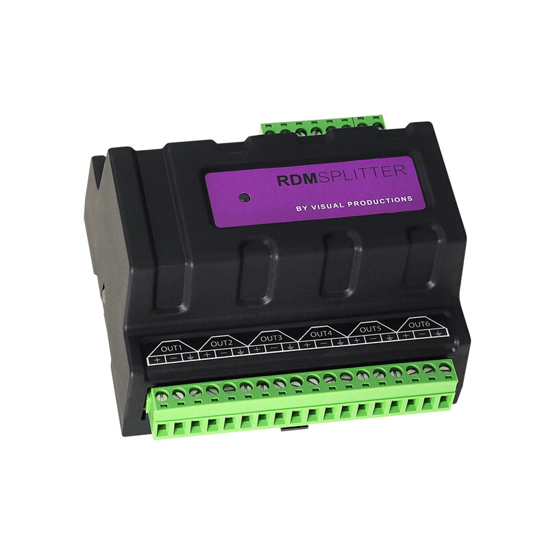 Visual Productions RdmSplitter (Terminal) DINRAIL-RDM-T